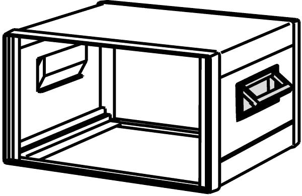 ידית מתקפלת למארז 19 אינץ SCHROFF 20225-439